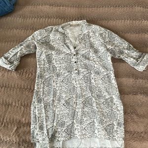 Linen Tunic Top